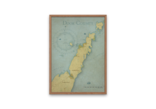 Load image into Gallery viewer, Door County Wisconsin Nautical Map Print